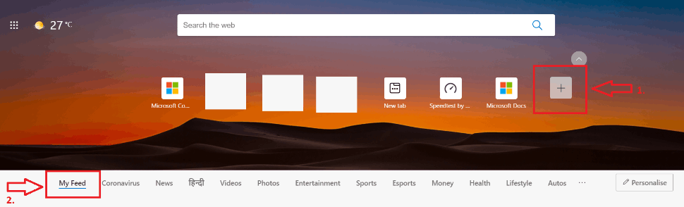 How Do Add My Website To Edge News Feed Like Msn And The Likes Microsoft Community 2599