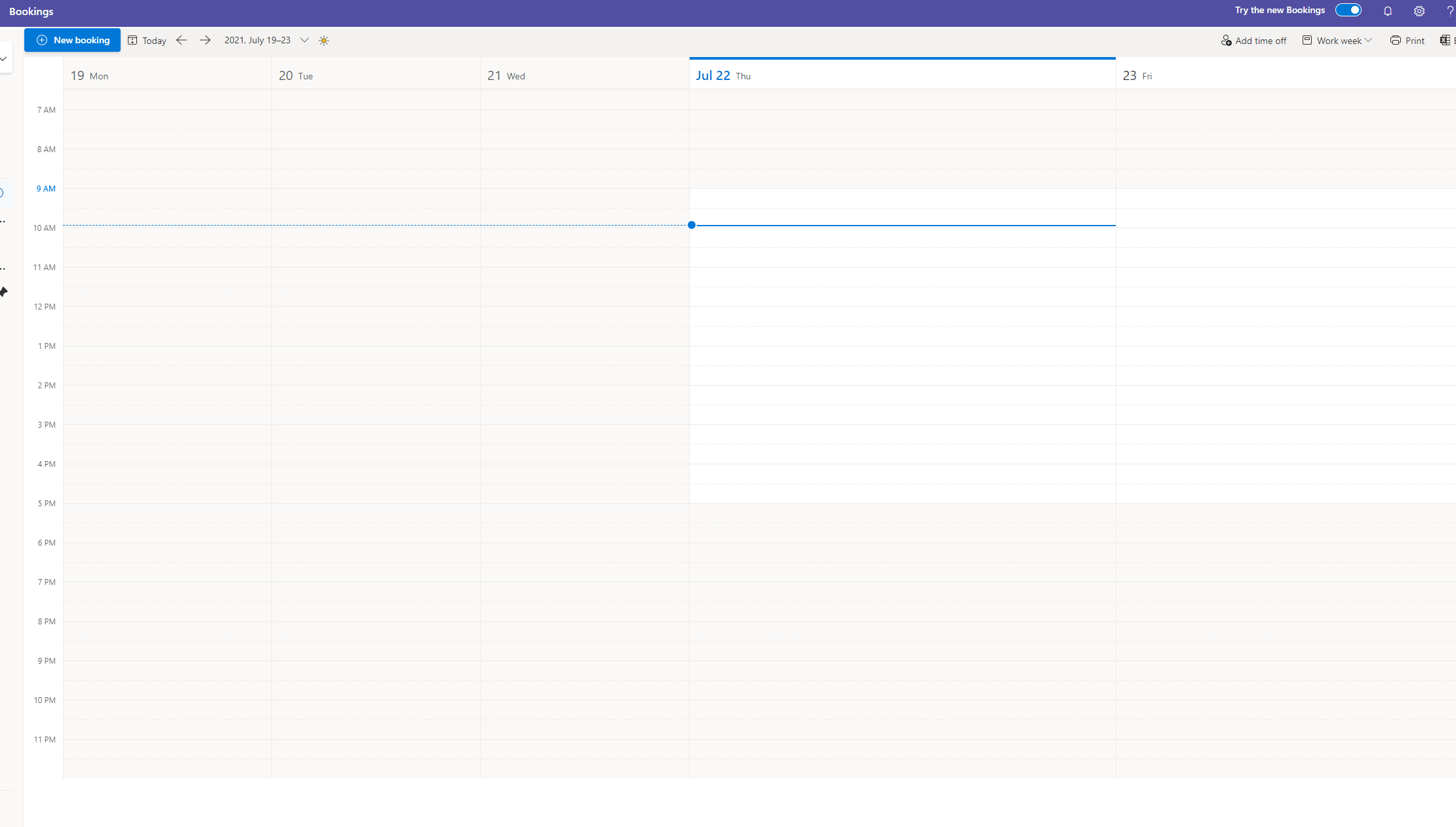 New Microsoft Bookings UI not showing calendar events Microsoft Community