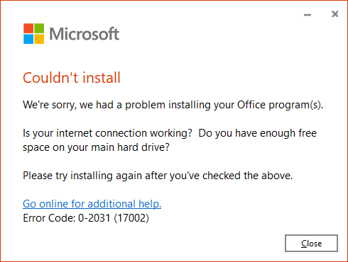 Can't Install Office With 365 Family Subscription - Microsoft Community