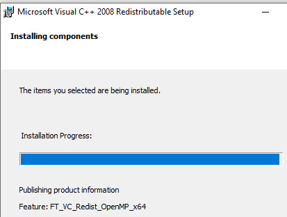 Microsoft Visual C 08 Redistributable Setup Failed Microsoft Community