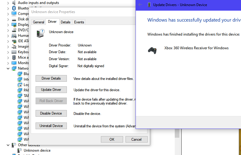 How to install drivers for Xbox 360 wireless receiver? - Microsoft Community