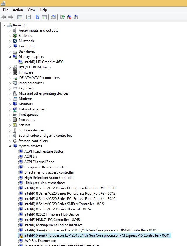 Problem When Trying To Update Intel Rapid Storage - Unhanded Exception ...