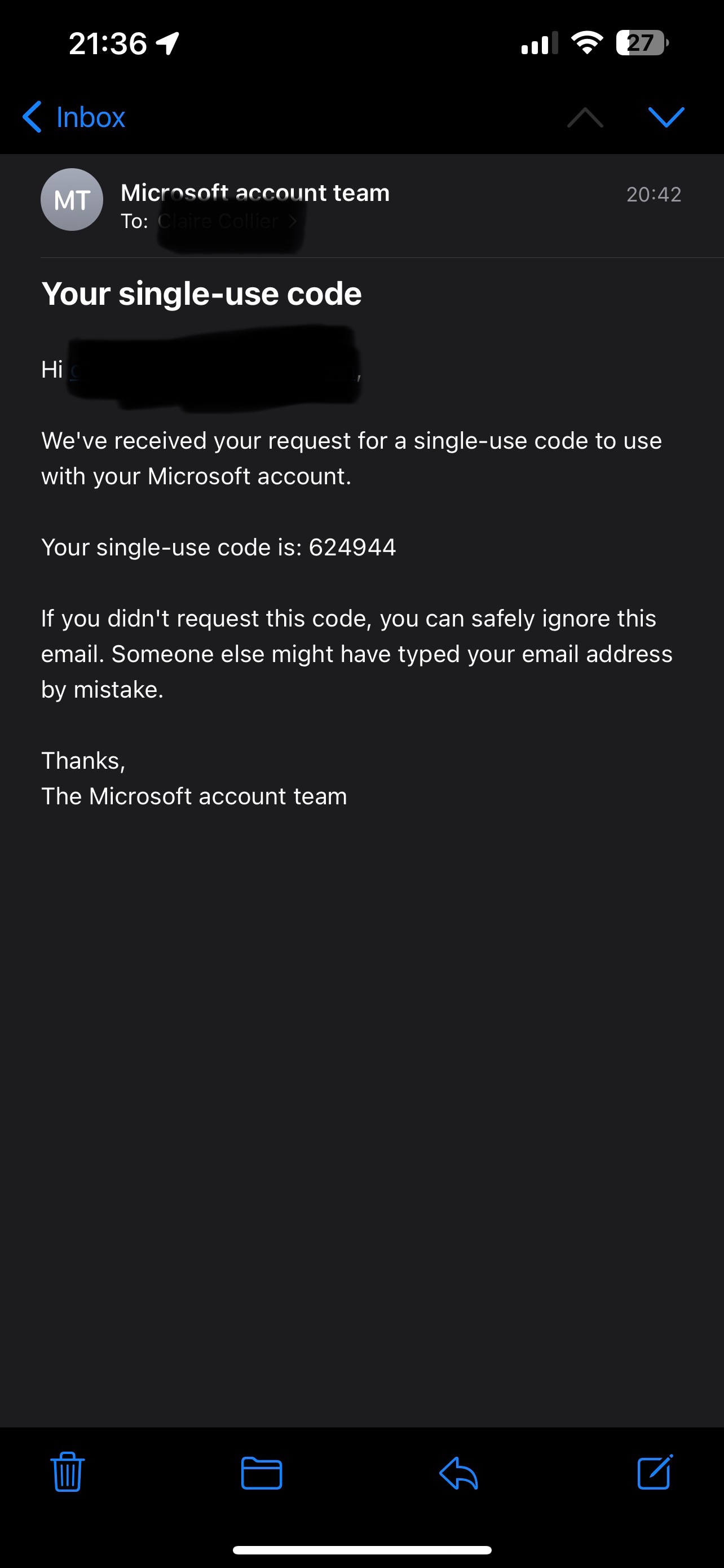 Can I trust email from the Microsoft account team? - Microsoft Support