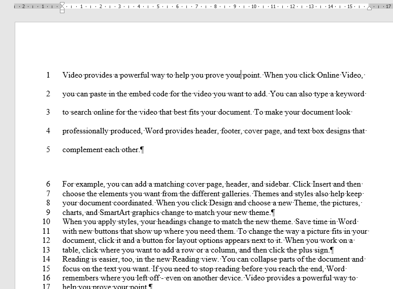 Paragraph Spacing measured in lines, not Points - Microsoft Community