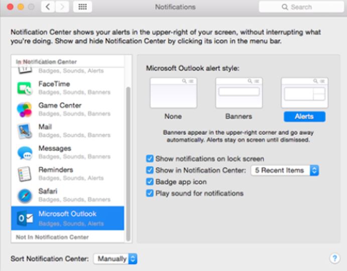 Outlook Mac Sound Sets