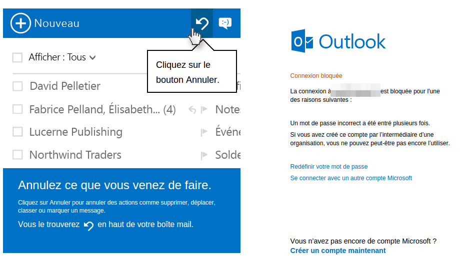 Aide Pour Se Connecter A Un Compte Hotmail Bloque Depuis Un Microsoft Community