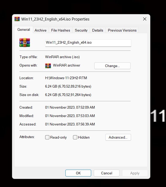 Windows 11 23H2 ISO Download (Official) 