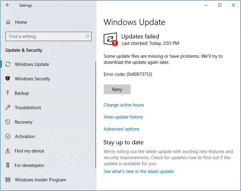 Windows Update Does Not Install The 2018-11 Cumulative Update For ...