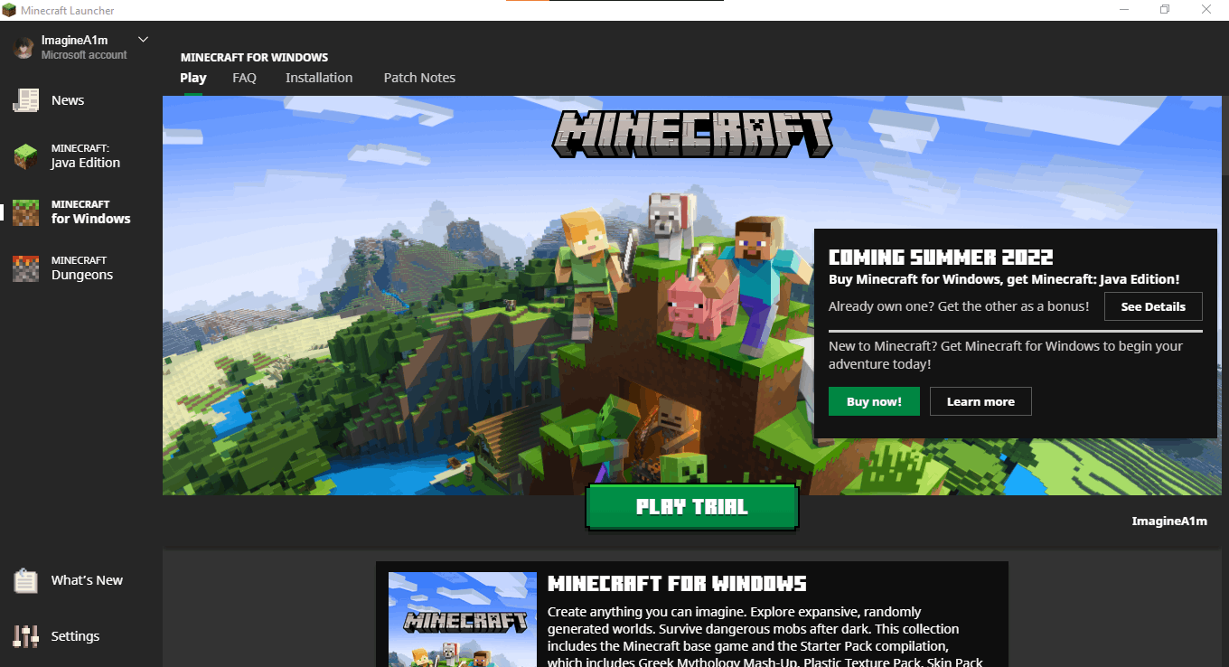 Minecraft Will Soon Require a Microsoft Account to Play – Nixinova