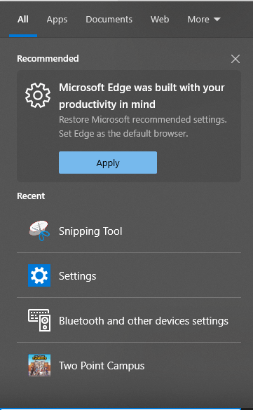 How Do I Remove The Edge Ads In The Search Menu? - Microsoft Community