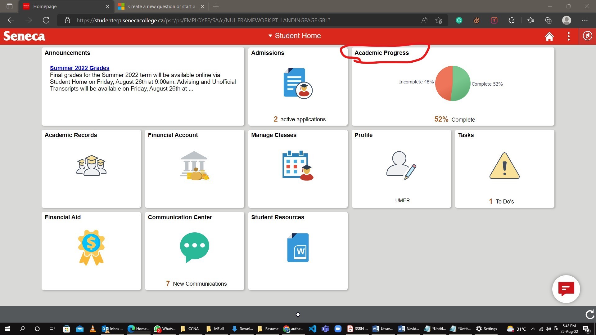 Studenthome login