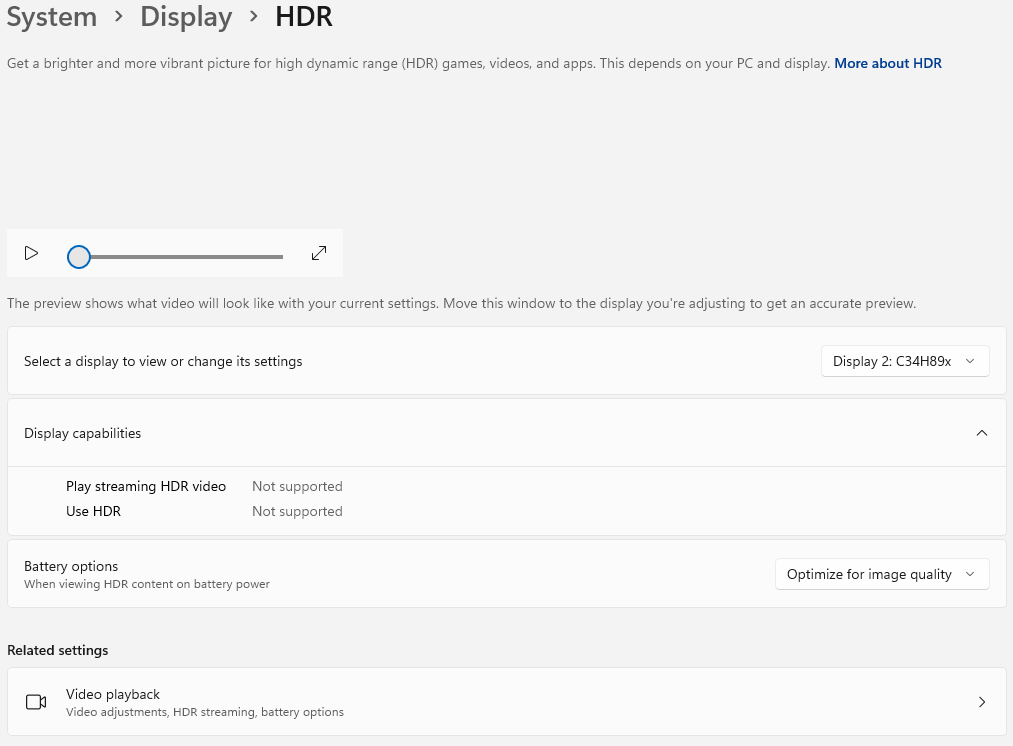 Cant Disable HDR, I Did Enable It And Monitor Doesnt Receive Any ...