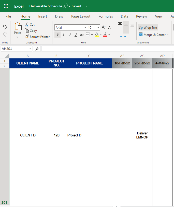 Excel Online Row Height Autofit Strange Behavior with Hidden