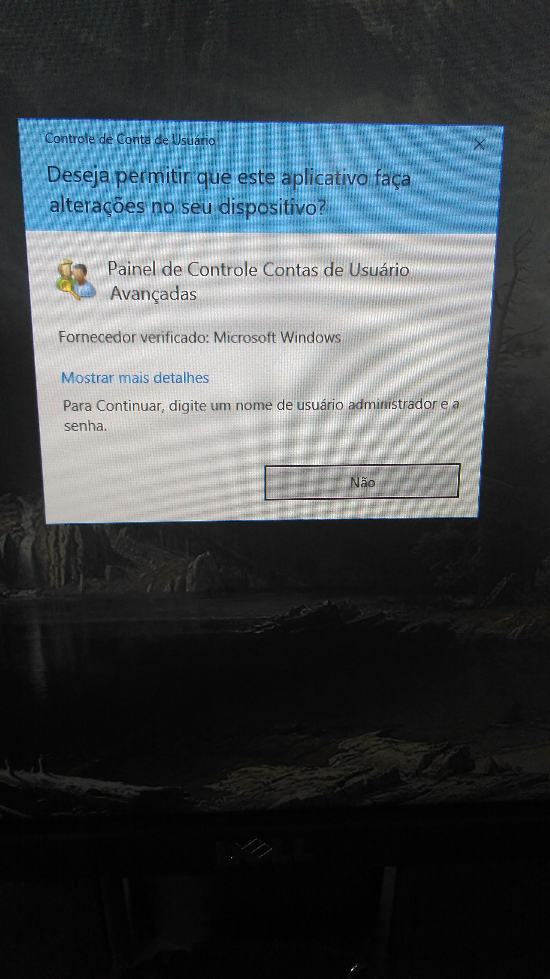 Não consigo acessar CMD como Administrador - Microsoft Community