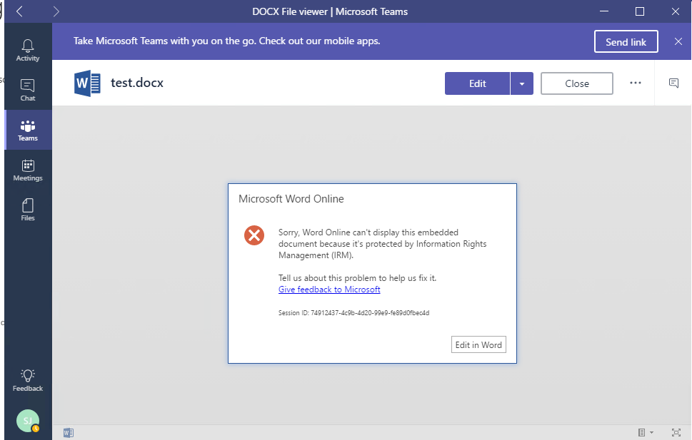 how to open microsoft teams without app