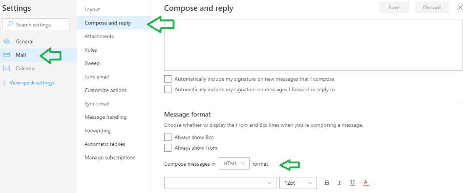 Email Format Messed Up - Microsoft Community