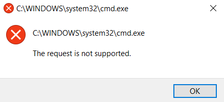 C:\Windows\System32\cmd.exe - error - Microsoft Community