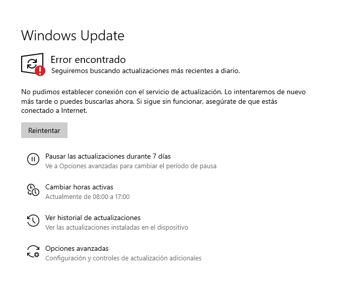 Error En Windows Update Y Tienda Microsoft • Windows 10 Microsoft Community 3119