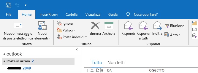 Office 2019 tornato alla vecchia interfaccia - Microsoft Community