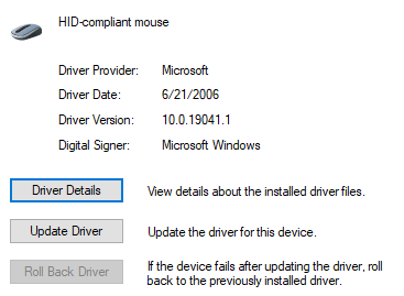 Updated mouse driver - Microsoft Community