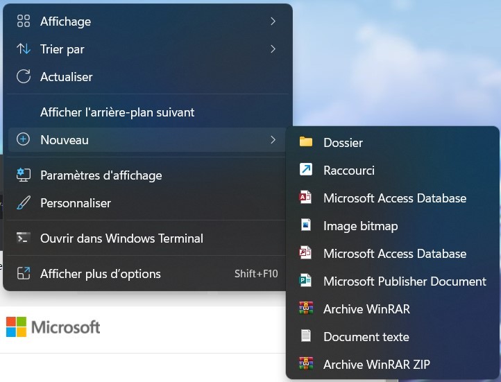 Créer un dossier - Support Microsoft