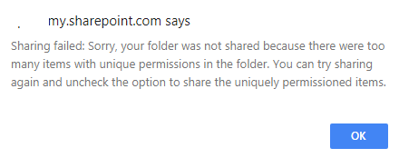 OneDrive Sharing Permissions Limitations - Microsoft Community