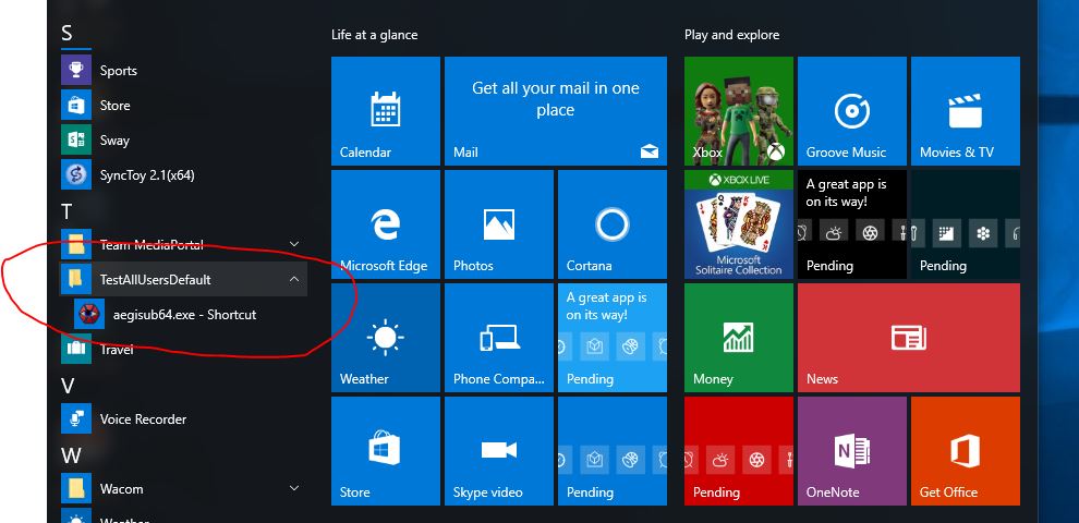 Windows 10 Lefthand Start Menu - Microsoft Community