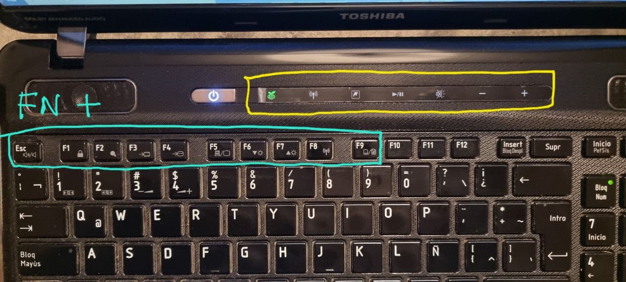 FN y wifi funciona Toshiba Satellite SP6002L - Microsoft Community