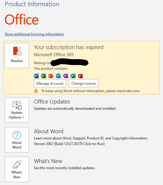 Office 365 2016