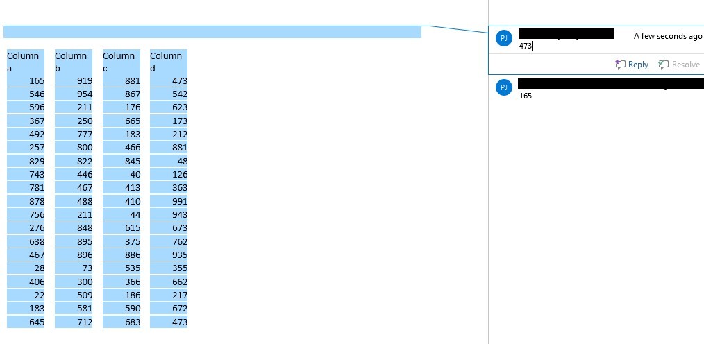 adding-a-comment-to-a-linked-table-in-word-highlights-the-whole-table