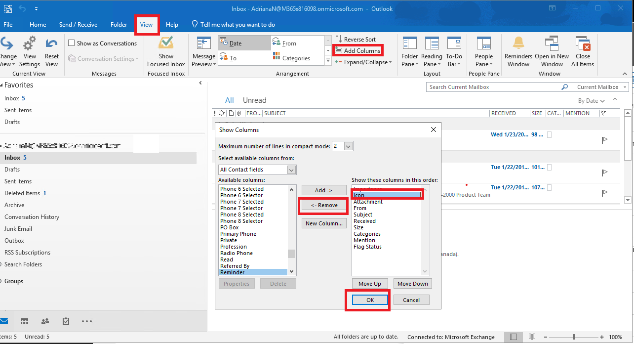 office 365 outlook scrolling problem - Microsoft Community