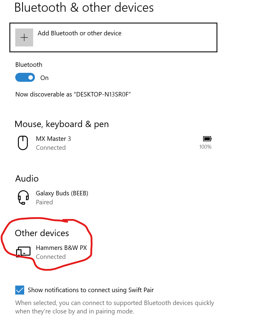 Issues Pairing B W Px To Windows 10 Home On Microsoft Surface Microsoft Community