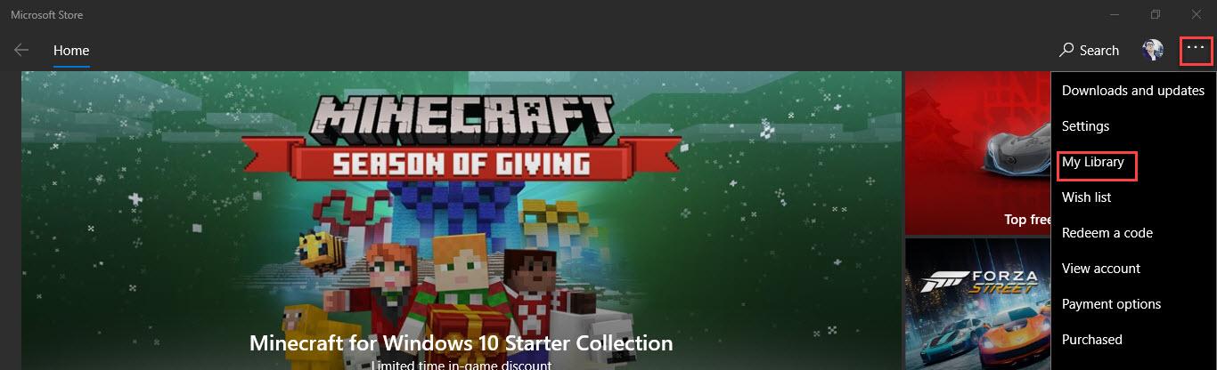 microsoft store my games