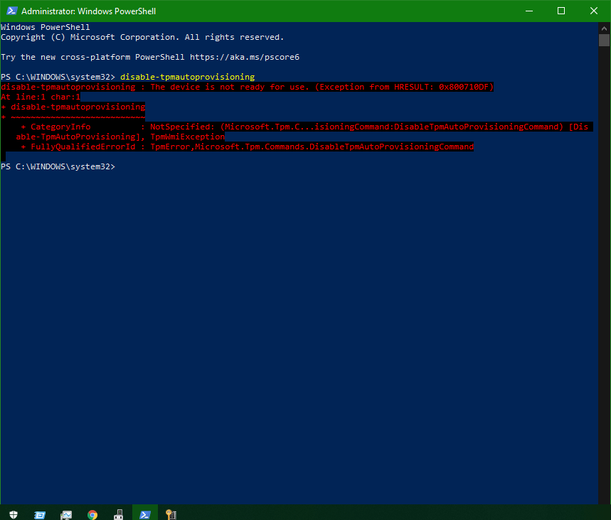 Alert! TPM device is not detected. - Microsoft Community