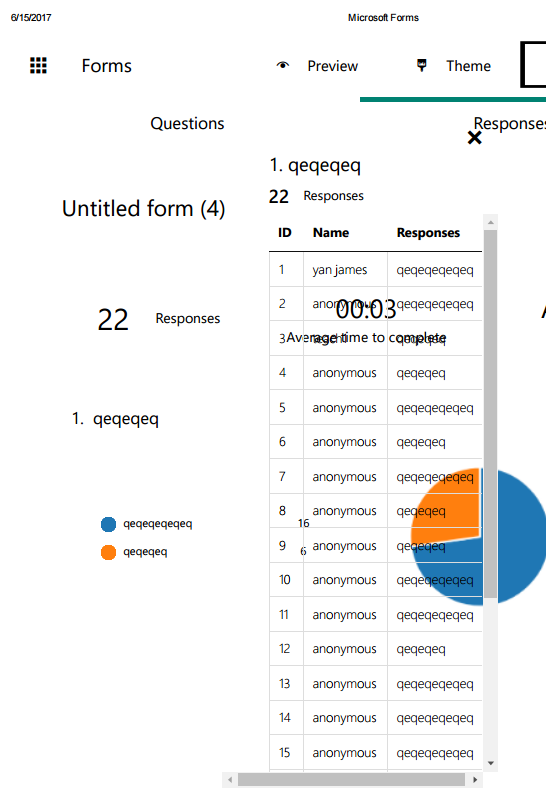 Print A Microsoft Form