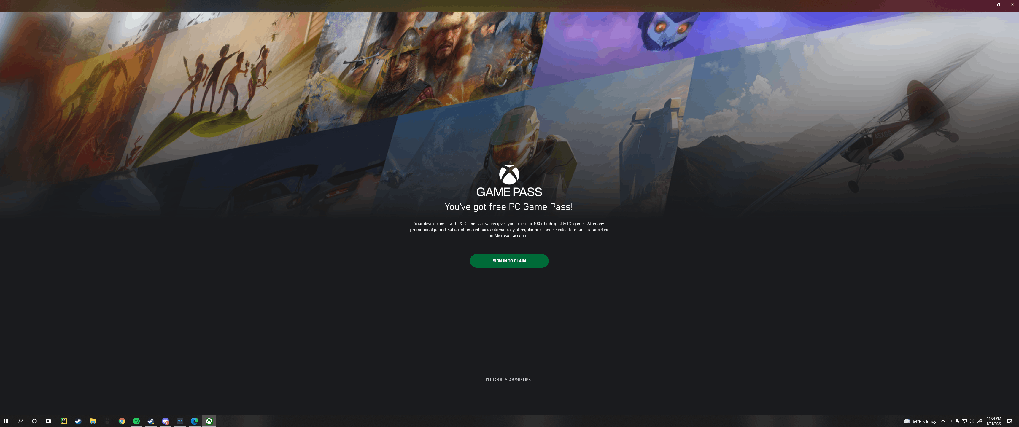 Not Able To Claim Xbox Game Pass - Microsoft Community