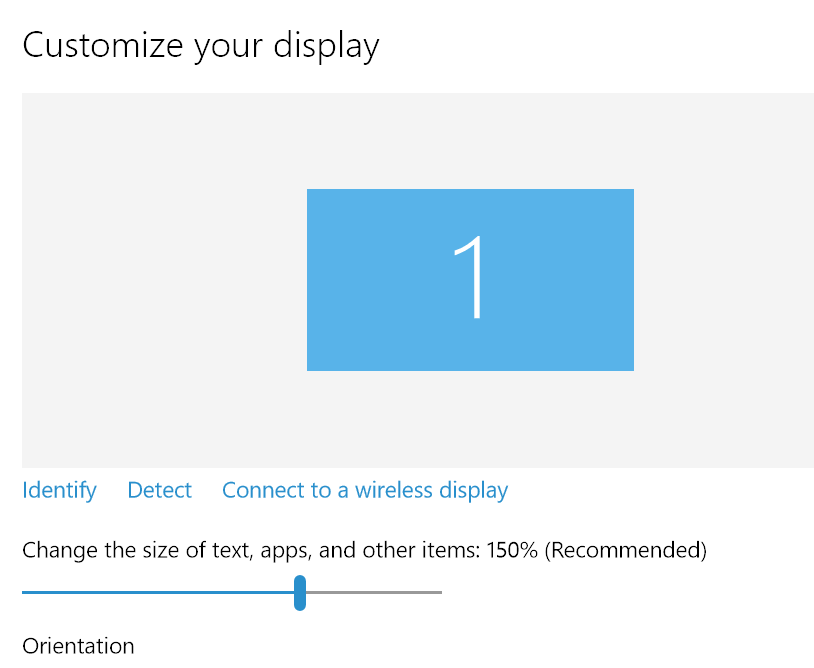 Windows 10 Too Blurry At 150 Scaling Recommended Microsoft Community