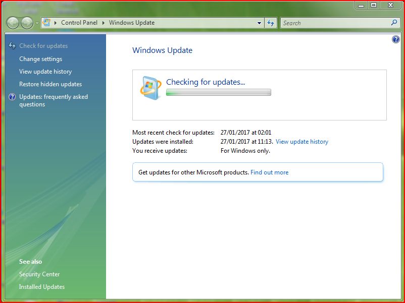 Windows Vista Support Has Ended, So Update ASAP