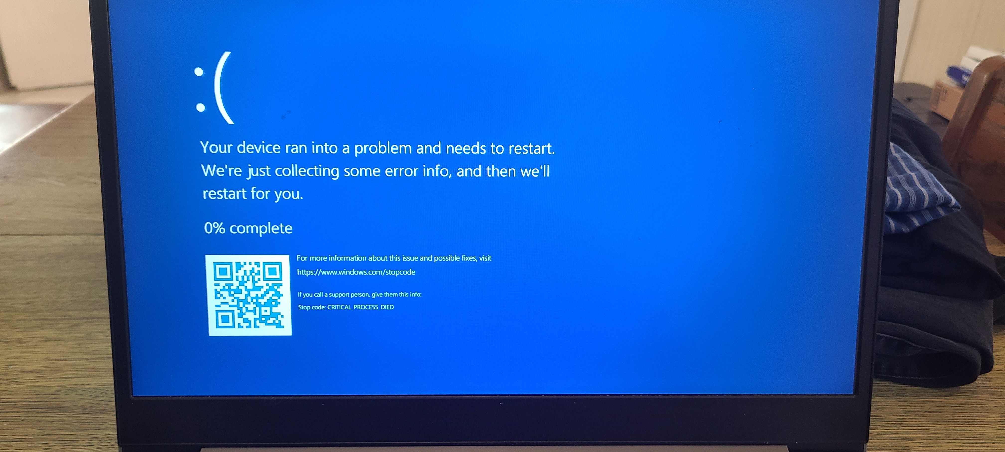 Windows 11 Critical Process Died On Startup - Lenovo Ideapad 3 