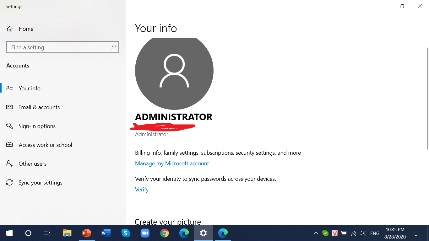 How Do I Know If I Use A Microsoft Account in Windows 10 / 8