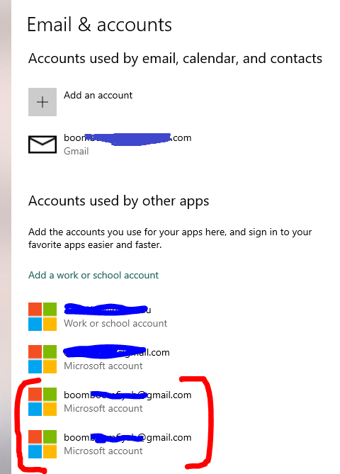 Do I have two Microsoft accounts?