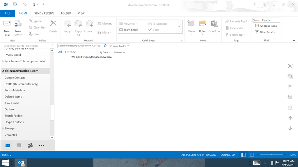 Outlook.com - In-box And Sent-box, Disappeared - Microsoft Community