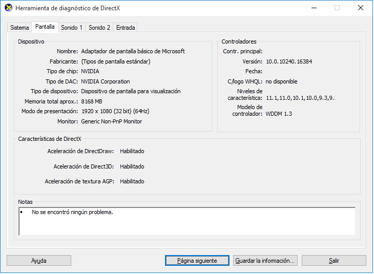 Controlador grafico para online windows 10 32 bits