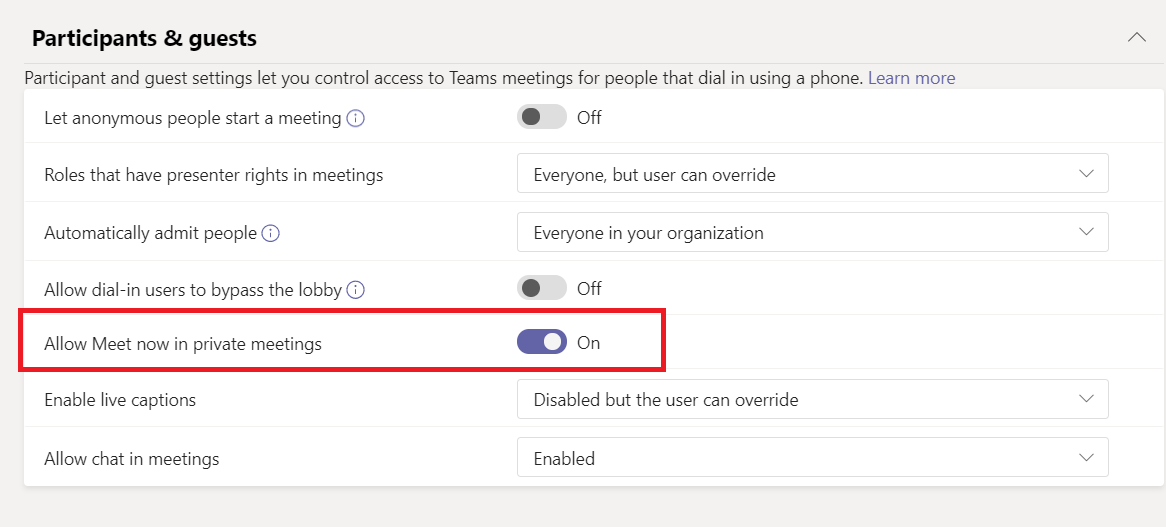 How to make TEAMs meetings private (by invitation only) Microsoft