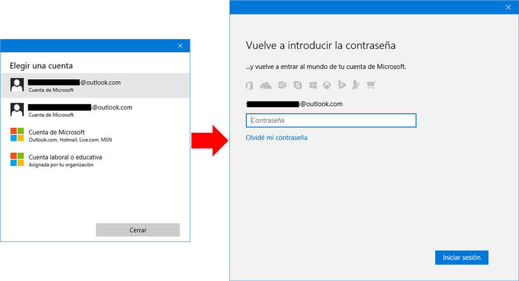 directorio mediodía corona Windows 10 | Cambiar cuenta de la Tienda de Windows - Microsoft Community