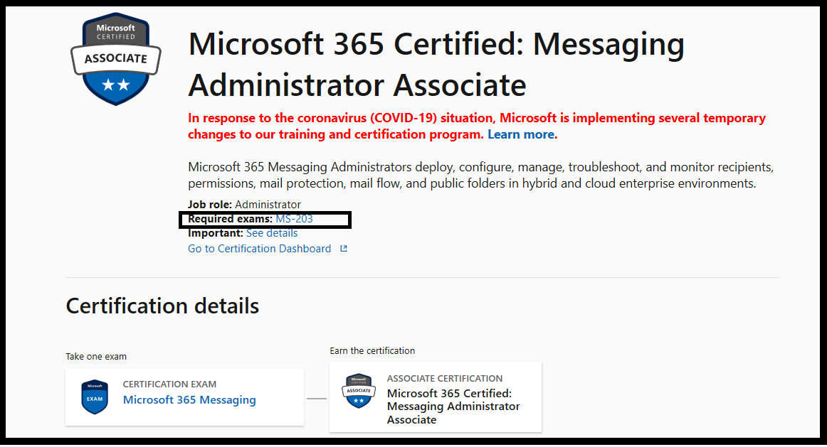 Ms 0 Misleading Description Training Certification And Program Support