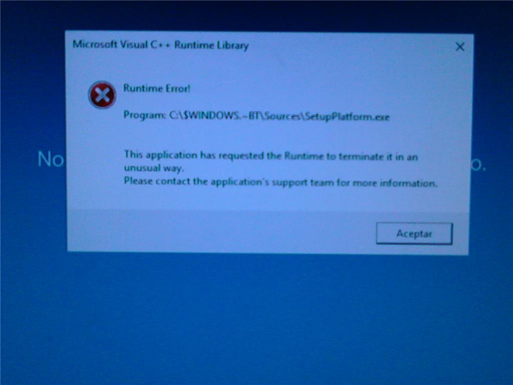 Windows 10 Problema Al Actualizar A Programa Windows Insider Microsoft Community 3712