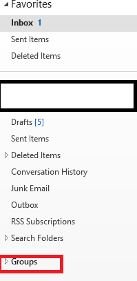 365 Groups In Outlook 2013 - Microsoft Community