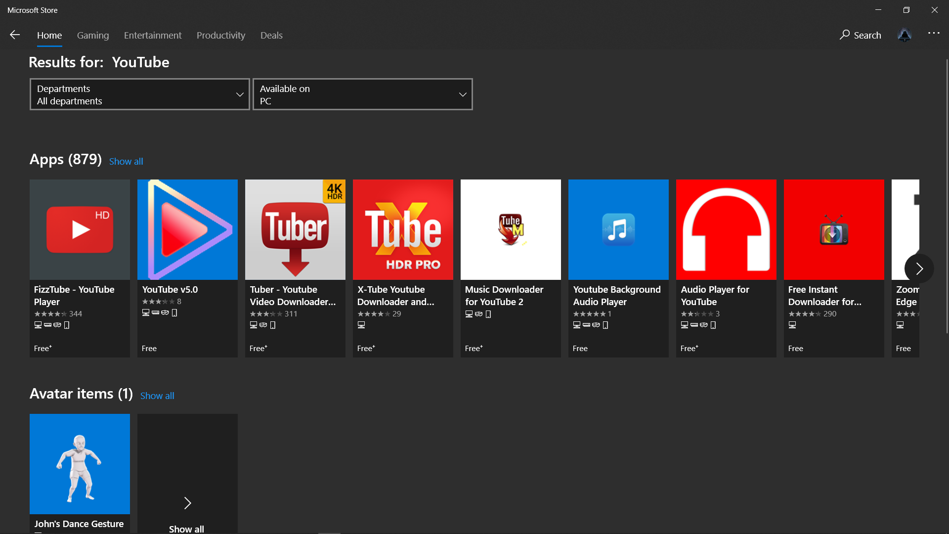 Why I Can T Get Youtube App On Mircosoft Store Microsoft Community