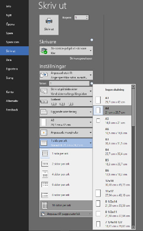 Kan Man Skala Nedanpassa En Utskrift I Word Microsoft Community